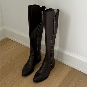 NEW Donald J. Pliner Nova Espresso Brown Boots Size 7.5